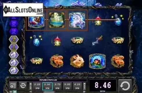 Scatter screen. Crystal Forest HD from WMS