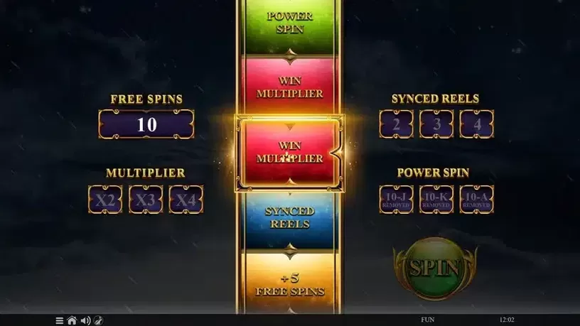 Demi Gods IV Thunderstorm slot screenshot 4
