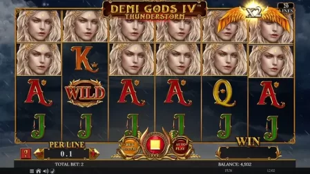 Demi Gods IV Thunderstorm slot screenshot 5