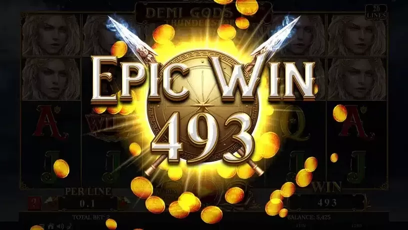 Demi Gods IV Thunderstorm slot screenshot 6