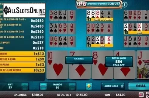 Game Screen 2. Double Double Bonus (Red Rake) from Red Rake