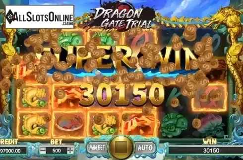 Big win screen