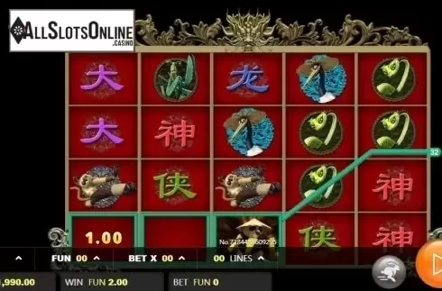 Win screen. Dragon Warrior (JDB168) from JDB168