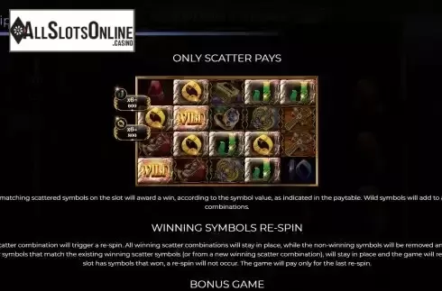 Features screen
