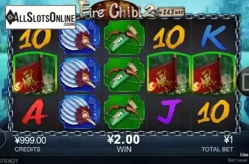Free Spins Win Screen