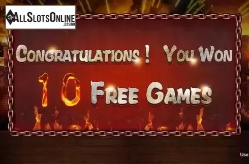 Free Spins Win Screen 2