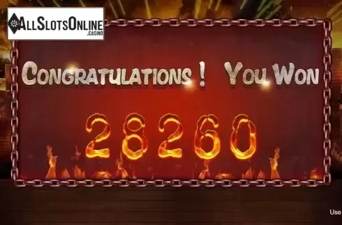 Total Win in Free Spin Screen