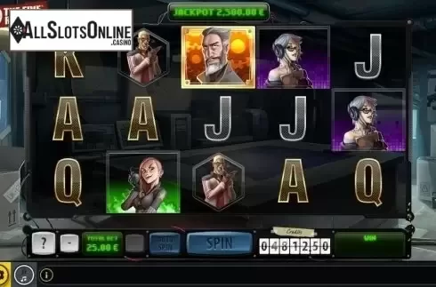 Reels Screen. Five Raiders from GAMING1