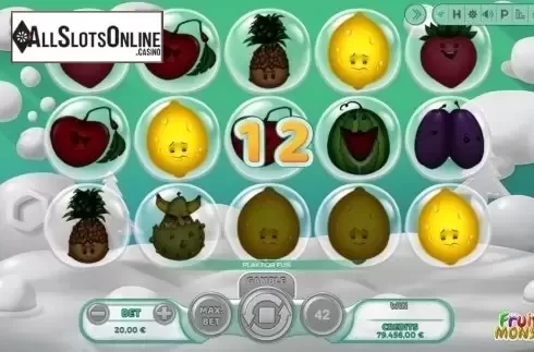Mystery Symbols. Fruit Monster from Spinmatic