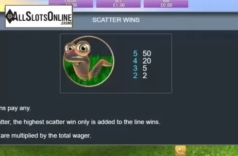 Scatter Wins. Gets the Worm from Eyecon