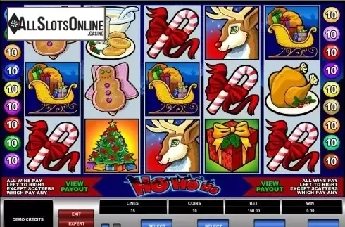 Screen3. Ho Ho Ho (Microgaming) from Microgaming