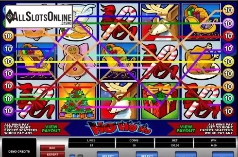 Screen4. Ho Ho Ho (Microgaming) from Microgaming
