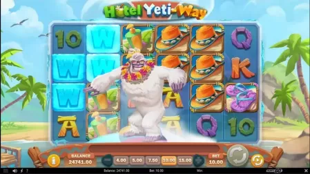 Hotel Yeti-Way slot screenshot 4