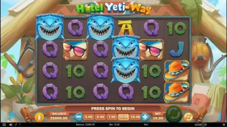 Hotel Yeti-Way slot screenshot 1