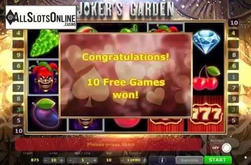 Free Games screen 2