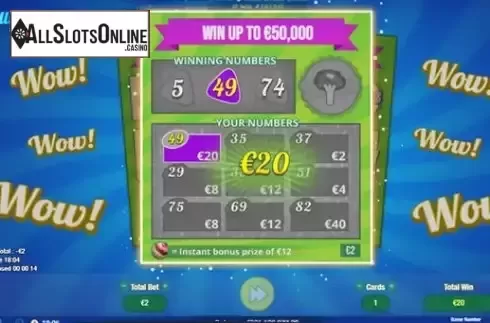 Win screen