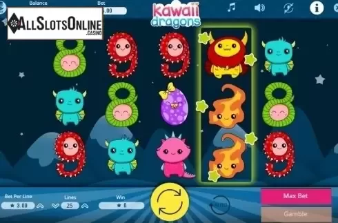Screen4. Kawaii Dragons from Booming Games