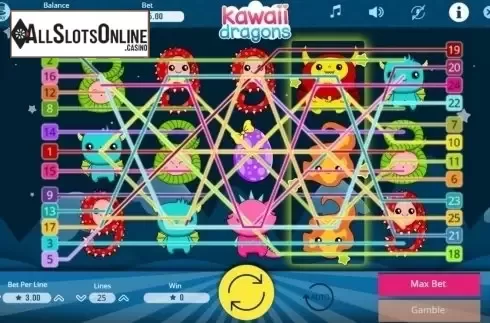 Screen3. Kawaii Dragons from Booming Games