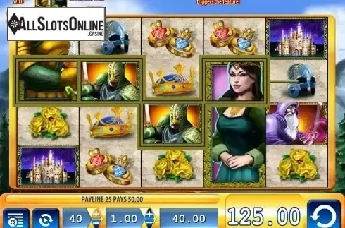 Win screen. Lancelot from WMS