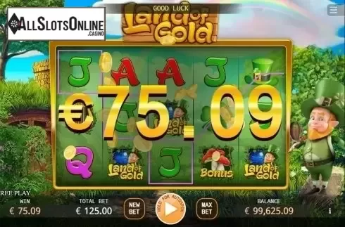 Game workflow 2. Lands of Gold from KA Gaming