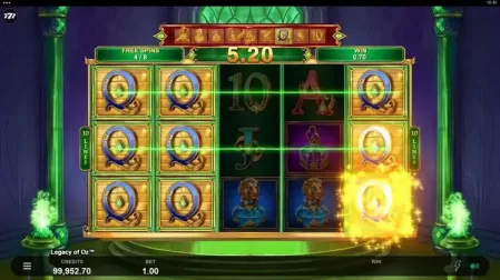 Legacy of Oz slot screenshot 5