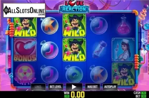 Win screen 2. Love Reaction from World Match