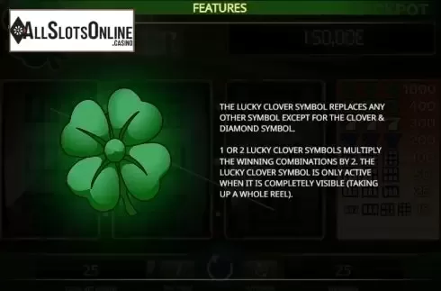 Paytable 2. Lucky Clover (New) iSoftBet from iSoftBet