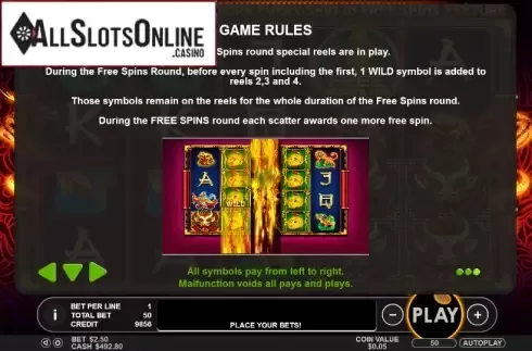 Paytable 3. Lucky Dragons (Pragmatic Play) from Pragmatic Play