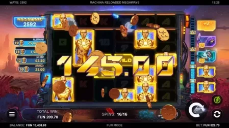Machina Reloaded Megaways slot screenshot 7