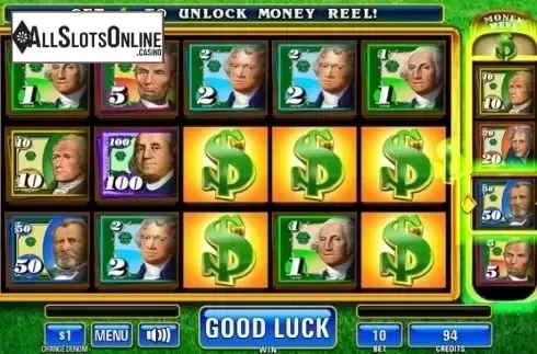 Win Screen2. Money Rain High Denom from Incredible Technologies