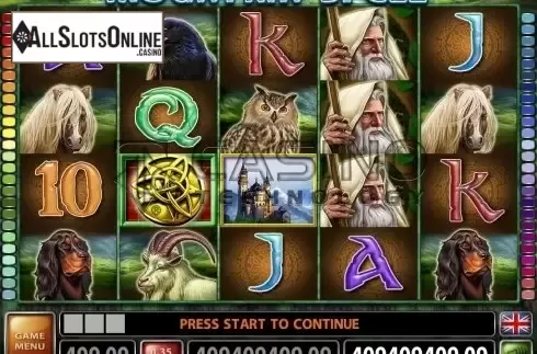 Screen3. Mountain Spell from Casino Technology