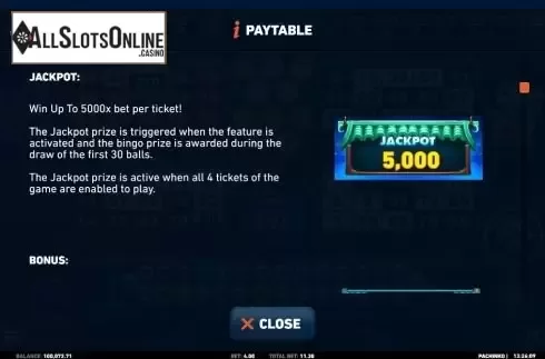 Paytable 3