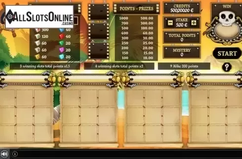 Reel Screen. Pirates Dice from GAMING1