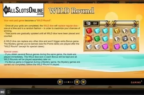 Features 2. Pirates Dice from GAMING1