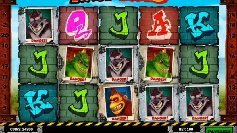 Rage To Riches slot screenshot 1