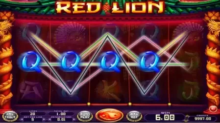 Red Lion slot screenshot 3