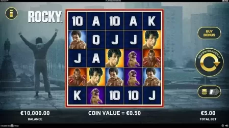 Rocky slot screenshot 1
