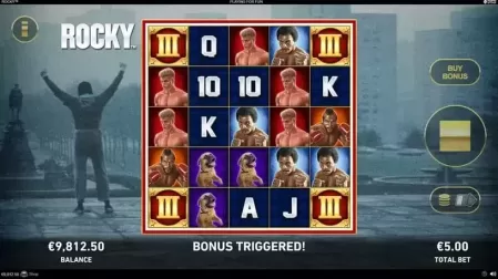 Rocky slot screenshot 3