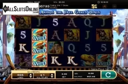 Wild Screen 3. Sailing The 7 Skies from High 5 Games