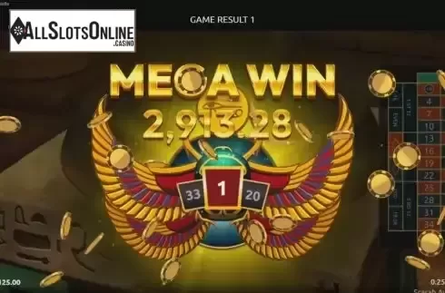 Big win screen