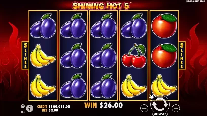 Shining Hot 5 slot screenshot 3
