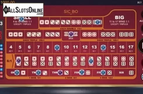 Game Screen 1. Sic Bo (Switch Studios) from Switch Studios