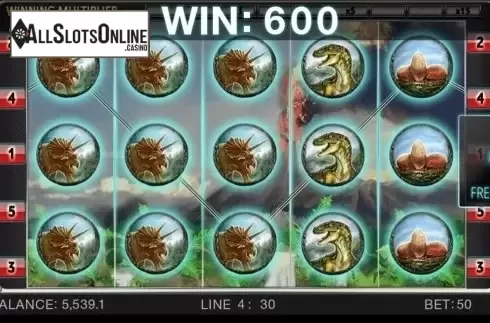 Screen9. Slotsaurus from Spinomenal