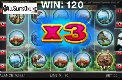 Screen6. Slotsaurus from Spinomenal