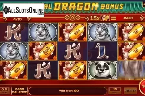 Free Spins screen 2
