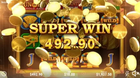 Sun Of Egypt slot screenshot 4