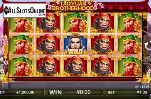 Reel screen. Taoyuan Brotherhood from Iconic Gaming