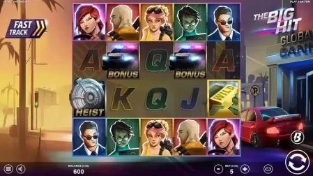 The Big Hit slot screenshot 1