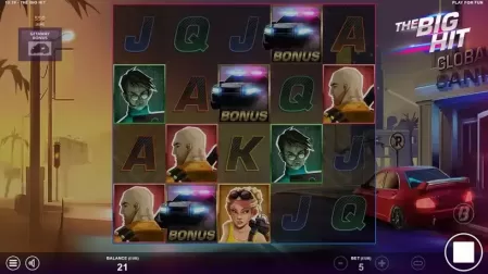 The Big Hit slot screenshot 5