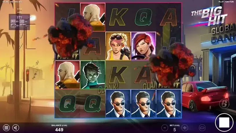 The Big Hit slot screenshot 3